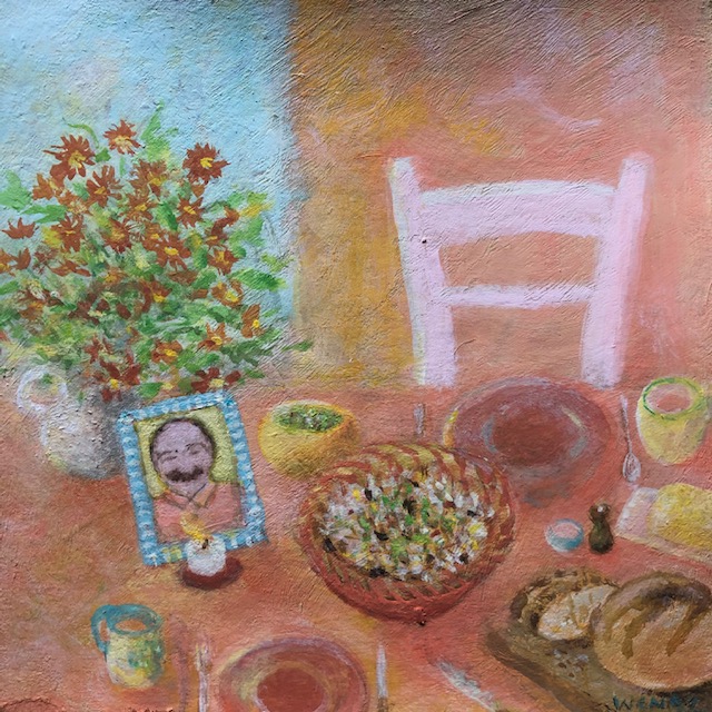 Autumn table by Wendy Halsted